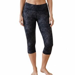 Lululemon Athletica Black Patterned Leggings